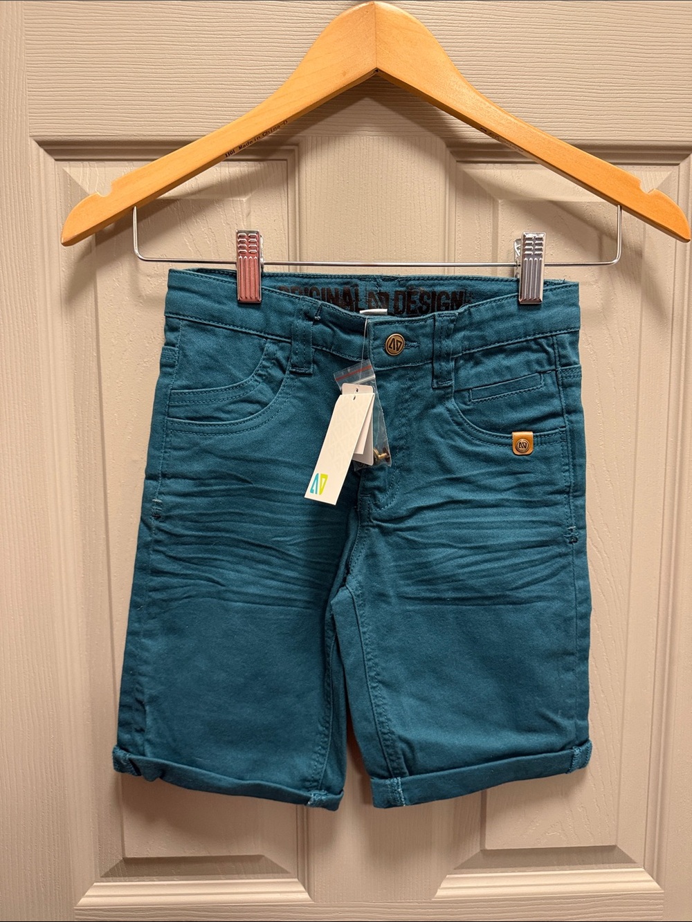 Nano Teal Boys' Twill Shorts